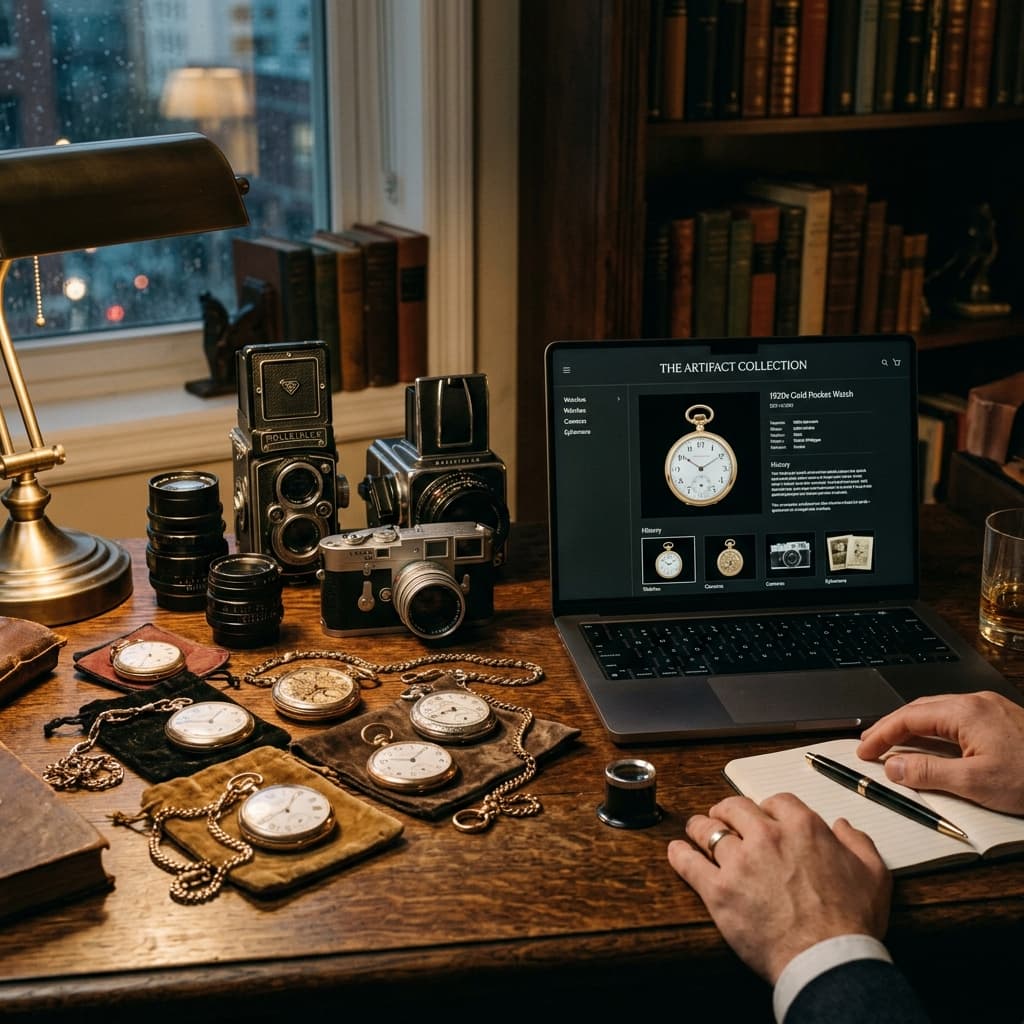 Digitizing a private collection.